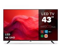 TV Grunkel LED LED-436UHDWBOS 43" 4K UltraHD Smart TV WebOS Wi-Fi