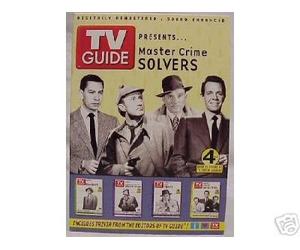 TV Guide Presents Master Crime Solvers - 4 DVD Set Featuring: Dragnet, Dick Tracy, Adventures of Sherlock Holmes, Adventures of Ellery Queen, Sherlock Holmes,Gang Busters, Mr and Mrs North Philip Marlowe, Dick Tracy, Man With a Camera