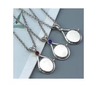 TV H2O Just Add Water Necklace Mermaid Shell Can Open Locket Pendant Necklace for Women Men Choker Cosplay Jewelry Gift