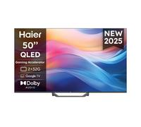 TV Haier QLED H50S80FUX 50" 4K UltraHD 120Hz Smart TV Google TV HDR10+ Dolby Audio