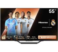 Hisense 55U7NQ Televisor 139,7 cm (55") 4K Ultra HD Smart TV Wifi Gris 500 cd / m²