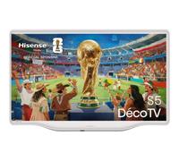 Hisense 43S5Q - Hi-QLED FHD Smart TV 43 Pulgadas, Lifestyle TV, Diseño Artístico, Hi-QLED Color, Dolby Vision, Atmos, Diseño Versátil, Modo Arte, Peana Moderna, Modo Filmmaker