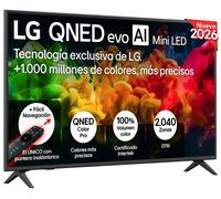 Smart TV LG QNED evo MiniLED AI QNED81 50 pulgadas 4K 2026 - 50QNED81B6C | LG ES
