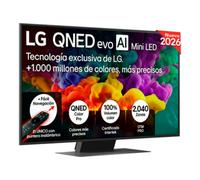 TV LG 50QNED86B6B - 4K UHD, Mini LED, 50 pulgadas