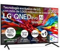 LG QNED evo MiniLED AI 55QNED92A6A 55" 4K UltraHD 120Hz Smart TV WebOS HDR10 Dolby Vision FreeSync