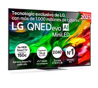 LG QNED evo AI 55QNED87A6B 139,7 cm (55") 4K Ultra HD Smart TV Wifi Negro