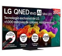 TV LG 65 65QNED86B6B UHD QNED EVO MINILED A8 144H