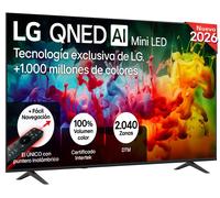 Smart TV LG QNED MiniLED AI QNED70 75 pulgadas 4K 2026 - 75QNED70B6A