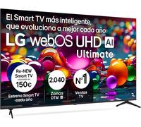 LG 75UA75006LA - TV 75", UHD 4K, WebOS 25, Ultimate IA, HDR10 Pro, Super Upscaling, Dolby Digital Plus, Google Assistant, Negro