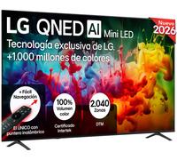 TV LG 85 85QNED70B6A UHD QNED MINILED A7 WEBOS26