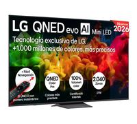 TV LG 85 85QNED81B6A UHD QNED EVO MINILED A7 W26