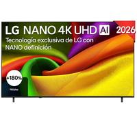 Smart TV LG NANO 4K UHD AI NU8E 85 pulgadas 4K 2026 - 85NU8E0B3LA