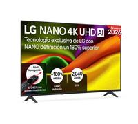 TV LG NANO 4K UHD AI 65NU900B6LA 65" 4K UltraHD 60Hz Smart TV WebOS HDR10 Pro