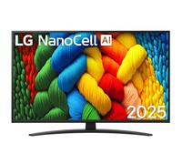TV LG NanoCell 43NANO81A3A 43" 4K UltraHD 60Hz Smart TV WebOS HDR10 AirPlay2
