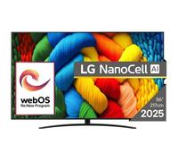 TV LG NanoCell 86NANO81A3A 86" 4K UltraHD Smart TV WebOS HDR10