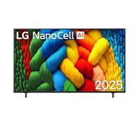 TV LG NanoCell AI NANO81 (2025) 65" LED UHD 4K Negra - 65NANO81A6A