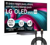 TV LG OLED evo AI OLED55C54LA 55" 4K UltraHD 120Hz Smart TV WebOS Dolby Vision + Cable HDMI 2m