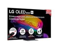 LG OLED83C64LA - Smart TV OLED EVO AI 83" 4K Sin Reflejos 98.9%, 2026 | OLED evo, Smart TV, WebOS 26, Procesador α11 AI Gen3, VRR 165Hz, Dolby Vision y Atmos, Alexa/Google Assistant, Gris Oscuro
