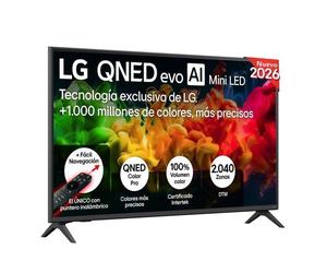 TV LG QNED EVO AI 43QNED81B6C 43" 4K UltraHD 60Hz Smart TV WebOS HDR10