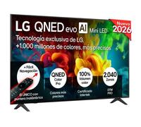 Smart TV LG QNED evo MiniLED AI QNED82 55 pulgadas 4K 2026 - 55QNED82B6B