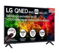 TV LG QNED evo MiniLED AI 75QNED80B6A 75" 4K UltraHD 60Hz Smart TV WebOS HDR10 Pro