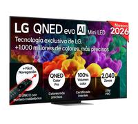 TV LG QNED evo MiniLED AI 86QNED86B6B 86" 4K UltraHD 144Hz Smart TV WebOS Dolby Vision