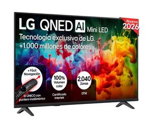 TV LG QNED MiniLED 43QNED7EB3C 43" 4K UltraHD 60Hz Smart TV WebOS HDR10