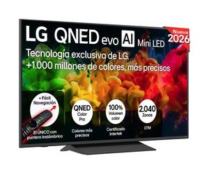 TV LG QNED MiniLED 55QNED8EB3B 55" 4K UltraHD 60Hz Smart TV WebOS HDR10 AI Sound Pro