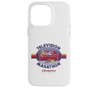 TV Marathon Champ Sarcastic Retro Vintage Funny Adult Humor Carcasa para iPhone 14 Pro Max