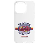 TV Marathon Champ Sarcastic Retro Vintage Funny Adult Humor Carcasa para iPhone 15 Pro Max