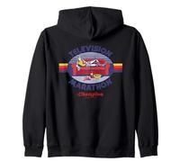 TV Marathon Champ Sarcastic Retro Vintage Funny Adult Humor Sudadera con Capucha