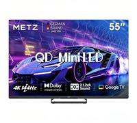 TV Metz QLED Mini LED 55MNE8000Z 55" 4K Ultra HD 144Hz Smart TV Google TV Dolby Vision HDR10+ Dolby Atmos