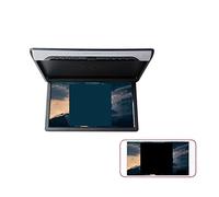 TV para Reposacabezas, Monitor de coche 19 pulgadas, pantalla LCD HD 1080P, reproductores vídeo portátiles for, montaje en techo TV automóvil, USB, FM, autocaravana(Back Mirror Monitor)