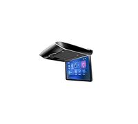 TV para Reposacabezas Monitor eléctrico plegable for coche, pantalla IPS, reproductores de vídeo for, 1080P, 8K, montaje en techo TV, USB(15.6 inch Black)