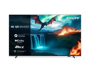 TV Philips QD-Mini LED 65MLED820/12 65" 4K UHD Smart TV Titan OS Dolby Atmos