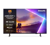 Philips Ambilight 65PUS8510 4K QLED Smart TV - Pantalla de 65 Pulgadas con Plataforma Titan OS, Pixel Precise Ultra HD y Sonido Dolby Atmos - Funciona con Alexa y con el Asistente de Voz de Google