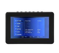 TV Portátil con Batería Recargable Incorporada, Enchufe Europeo de 100-240V, TV Digital Portátil HD 1080P de 7 Pulgadas para el Hogar