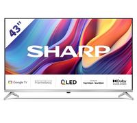TV QLED 43" 43GP6265E ULTRA HD 4K SMART TV WIFI DVB-T2 GOOGLE TV
