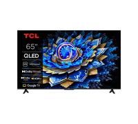 TCL 65T69C QLED 65", TV Direct LED, HDR 4K, Smart TV con Google TV (Dolby Vision y Atmos, Game Master, Motion Clarity, Compatible con Google Assistant y Alexa)