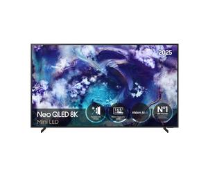 TV QN900F Neo QLED 85” 8K Smart TV con Samsung Vision IA 2025 - Negro, Negro