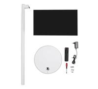TV Rolling de 21.5 Pulgadas TFT HD LCD Pantalla táctil rotativa Wireless BT 6G 128G Pantalla de teléfono Casting TV portátil en Ruedas para transmisión en Vivo para transmisión en