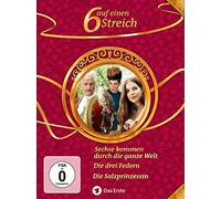 TV SERIE - 6 auf einen Streich - Märchen-Box Vol. 12: Sechse kommen durch die Welt/Die drei Federn/Die Salzprinzessin [Alemania] [DVD]