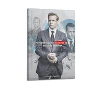 TV Series Suits Harvey Specter Canvas Poster Canvas Póster de Pared Decoración, Pintura, Arte, Dormitorio, Salón, Oficina, Pinturas, Decoración Moderna del Hogar, Arte de Pared, Impresión 30 x 45 cm