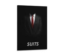 TV Series Suits Minimalist Canvas Poster Canvas Wall Poster Decoración, Pintura, Arte, Dormitorio, Salón, Oficina, Pinturas, Decoración Moderna del Hogar, Arte de Pared, Impresión de Imagen 24 x 36