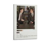 TV Series Suits Póster moderno de arte para el hogar en lienzo, decoración, pintura, arte, dormitorio, sala de estar, oficina, pinturas, decoración moderna del hogar, arte de pared, impresión de 50 x