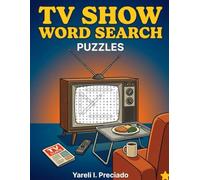 TV Show Word Search: Large Print Retro Television Puzzles: Classic Sitcoms and Pop Culture Trivia for Adults and Seniors (The Cinema Collector’s Puzzle Series)