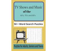 TV Shows of the 60's, 70's and 80's word search puzzle book