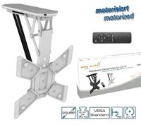 TV Soporte Motorizado Con Control Remoto Ir Plegable de Techo para LCD