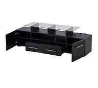 TV Stand with Color Changing LED Lights Universal Entertainment Center TV Cabinet for 70" TV (Color : D, Size : As Shown) (E As Shown)