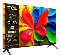 Televisor TCL QLED S4K 32" Google TV HDR10 Dolby Audio WiFi Bluetooth VA Sin Bisel